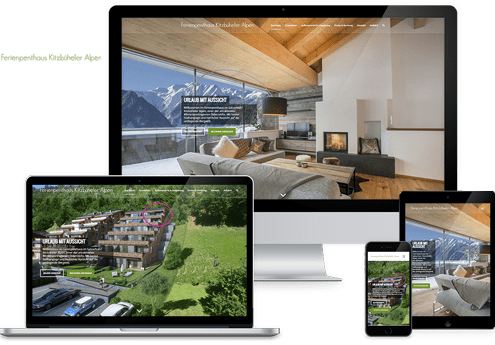wordpress website ferienhaus