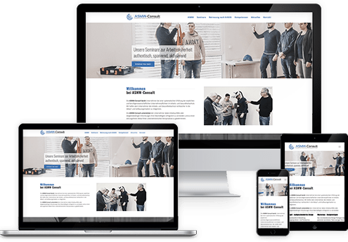 Wordpress Website ASMW-Consult
