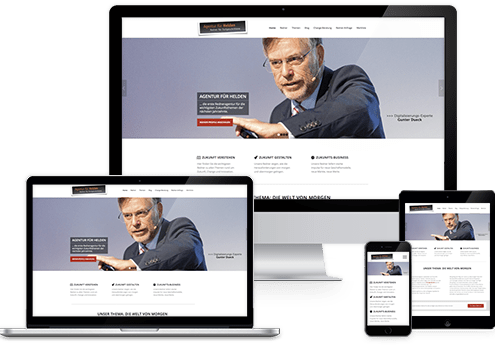 Wordpress Website Agentur für Helden
