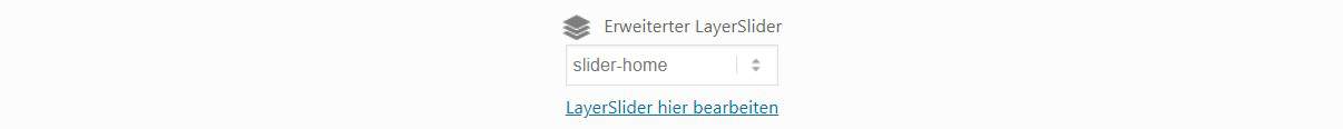 Erweiterter LayerSlider Editor WordPress
