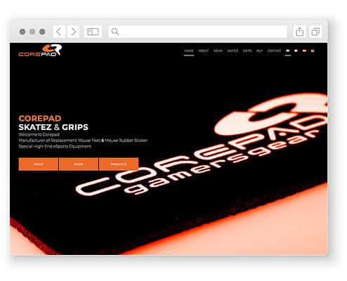 wordpress-website-corepad