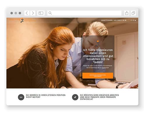 wordpress-website-karriereberatung