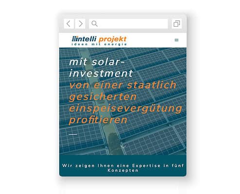 wordpress-website-intelliprojekt