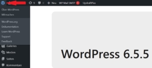WordPress Version via "Über WordPress" herrausfinden
